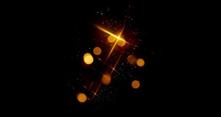 Particle style, beautiful particle star stock image