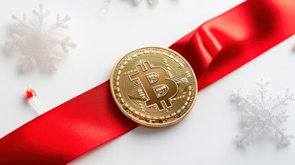 Bitcoin gift ideas for christmas celebrations home decor festive environment creative viewpoint holiday cheer