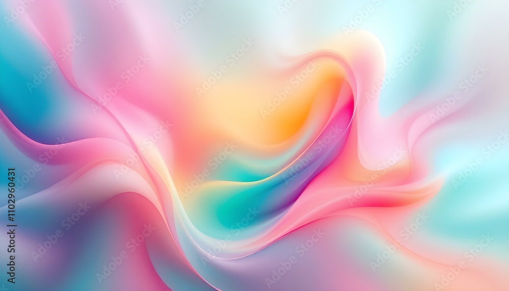 Poster Retro grainy gradient background noise texture effect summer poster design orange teal green pink abstract. Hyber realistic photo of  Retro grainy gradient background noise texture effect