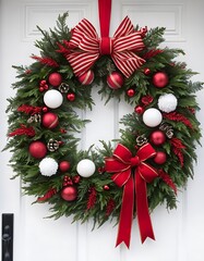 christmas tree with decorations