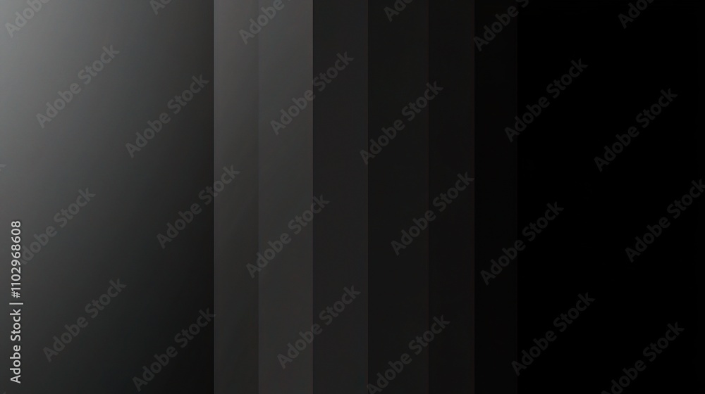 Poster abstract black and gray vertical lines with subtle gradient effects