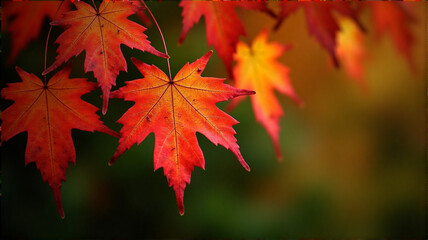 red maple leaf