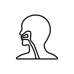 Human Organs Element Icon Design - Luxury Vector Line Art Illustration