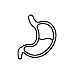 Human Organs Element Icon Design - Luxury Vector Line Art Illustration