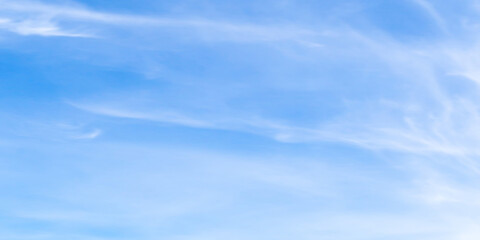 Motion blur background with sky scenery. blurry blue sky and clouds
