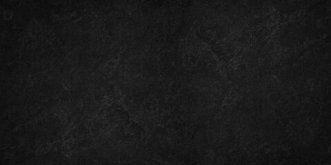 Dark and wall Stone studio interior, cement floor black background