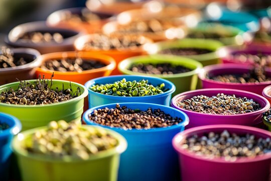 National Seed Swap Day brings together gardening enthusiasts to exchange a vibrant assortment of seeds in a lively setting, fostering a passion for plants.