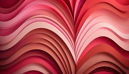 Fototapeta premium valentine hearts vintage rusty red gradient plain background, glassy effect, floating,