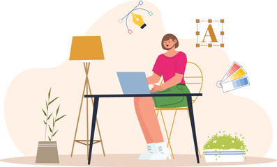 Graphic Designer Illustration