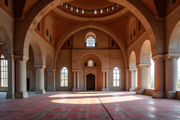 Obraz premium the interior of the mosque