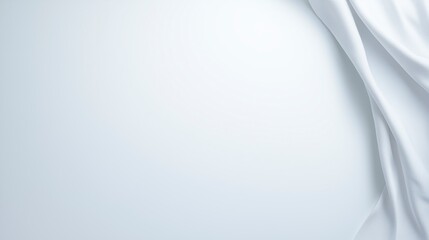Elegant White Fabric Background for Versatile Use