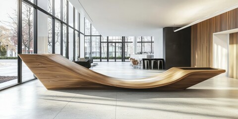 Embracing minimalist curved elements in modern urban interior design for enhanced living spaces