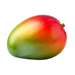 Detailed Close-up of a Mango Isolated on Transparent Background
