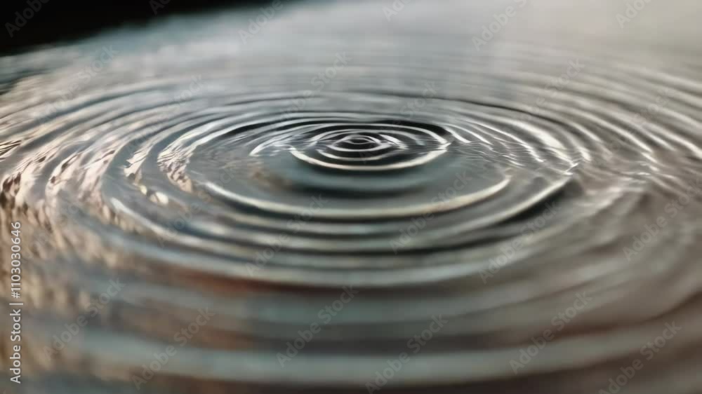 Aufkleber dynamic streams radiate outward, forming ripples that seamlessly replace each other, creating a cont