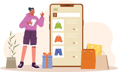 E-Commerce Concept Illustration