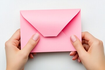 hand holding a letter