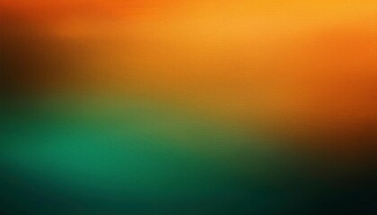 Fototapeta premium Amber and Teal Gradient: Abstract Background 