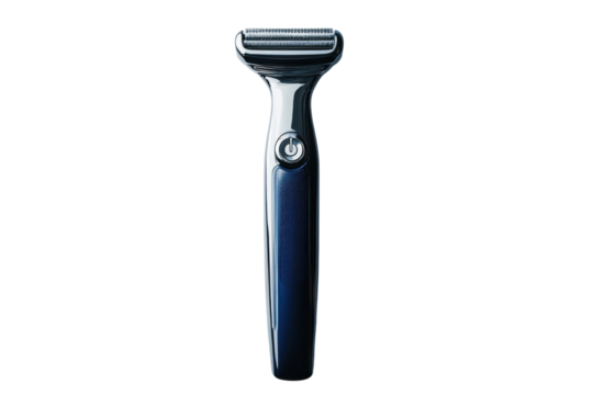Sleek electric razor designed for a smooth grooming experience in a modern bathroom setting