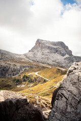Aussicht Cinque Torri, Dolomiten
