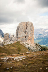 Obraz premium Cinque Torri im Herbst, Dolomiten