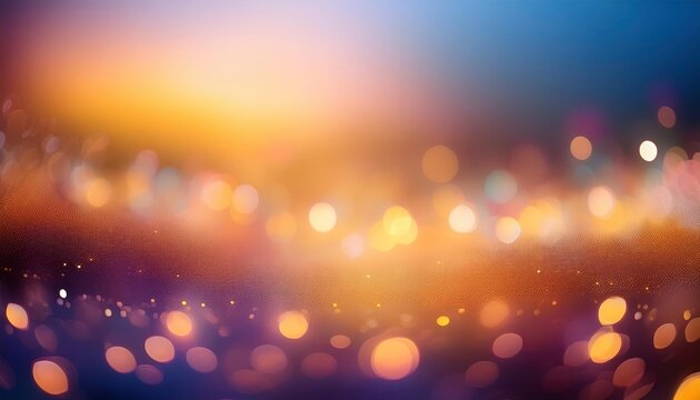 Golden Hour Glow: An abstract backdrop of warm, vibrant hues with soft, diffused light, evoking a sense of optimism and warmth. This blurred, bokeh-filled image is perfect for showcasing products.