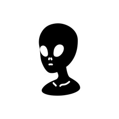 Space Creative Element Icon Design - Luxury Vector Line Art Illustration