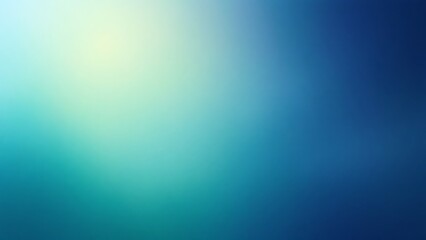 Fototapeta premium Abstract noise blue green gradient background blending colors from dark to light