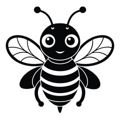 cute bee vector