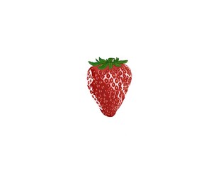 Fresh Ripe Strawberry - High-Quality Stock Image