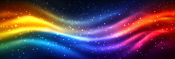Obraz premium Rainbow swirl background. Rainbow trippy psychedelic wallpaper