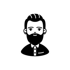 Career Avatar Character Icon Design - Luxury Vector Line Art Illustration
