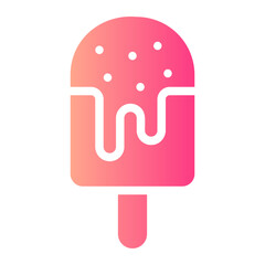 popsicle gradient icon