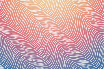 A vibrant and abstract pattern with flowing, wavy lines
