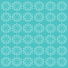 CHRISTMAS SNOWLAKES WINTER DESIGN PATTERN TEXTURE BACKGROUND VECTOR