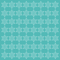 CHRISTMAS SNOWLAKES WINTER DESIGN PATTERN TEXTURE BACKGROUND VECTOR