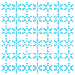 CHRISTMAS SNOWLAKES WINTER DESIGN PATTERN TEXTURE BACKGROUND VECTOR