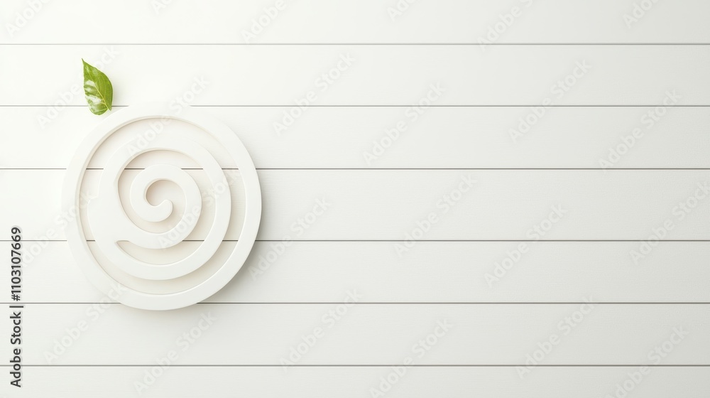 Poster a minimalist design with a single line of code forming a spiral or other intriguing shape, highlight