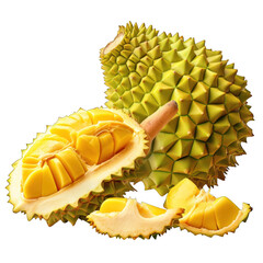 jackfruit isolated on transparent png