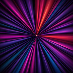 Obraz premium Vibrant abstract background with rays of color radiating from the center, creating a dynamic and energetic visual effect.