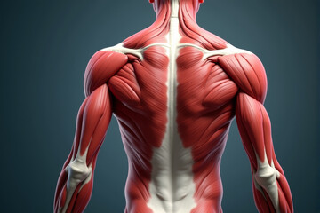 A detailed illustration of the human anatomy, showcasing the internal organs and skeletal system.