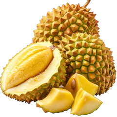 jackfruit isolated on transparent png
