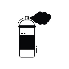 Spray paint vector icon