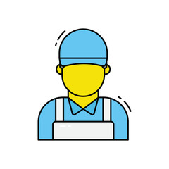 Mechanic vector icon