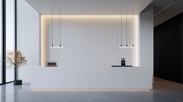 2409_065.3d rendering architectural visualization of a stylish modern brewing area for  specialty tea store, front elevation view, advanced model full scene, 800 mm, tint shift, elegant lighting with