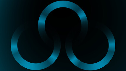 Abstract Dark Teal Circular Line Pattern Background for Modern Digital Art and Futuristic Graphic Design