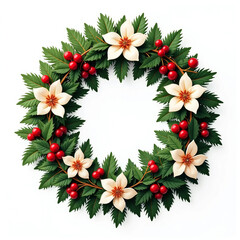 Festive Christmas Wreath
