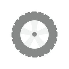 Tire vector icon
