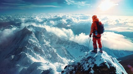 A journey of perseverance, this motivational concept inspires overcoming obstacles and keeping high morale even when facing potential failure. VDO 4k ProRes