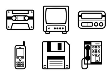 Vintage 1990s gadgets / devices