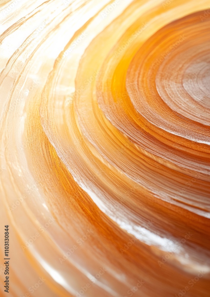 Poster illuminated spiral celebrating fibonacci day, earth day, and arbor day with natures patterns